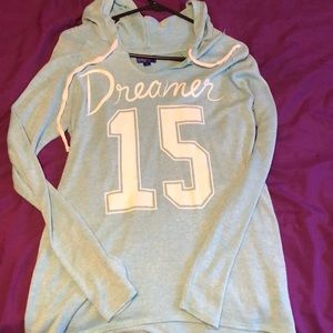 “Dreamer” Teal Hoodie Shirt